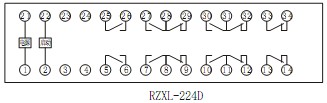 RZXL-D內(nèi)部接線圖