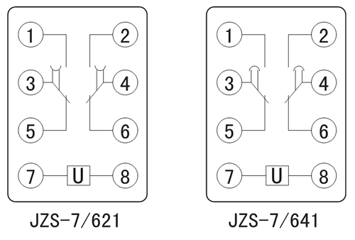 JZS-7/621內部接線圖