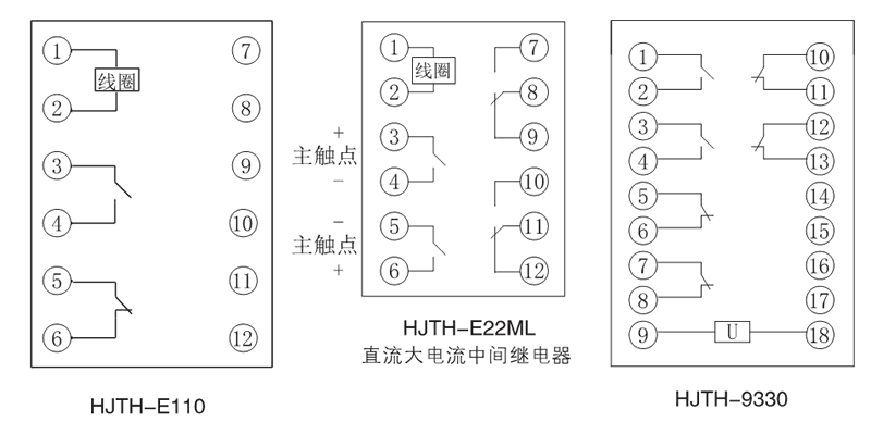 HJTH-9330內部接線圖