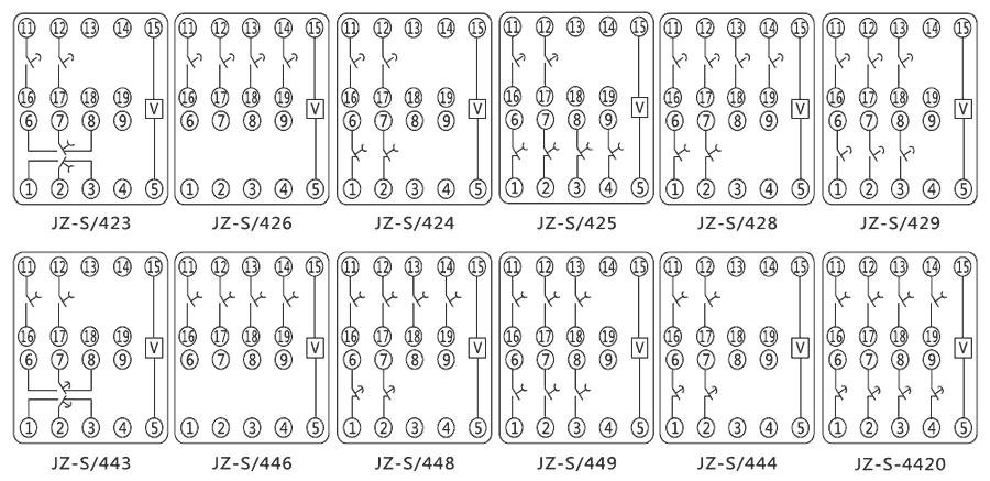 JZ-S/4420內(nèi)部接線圖