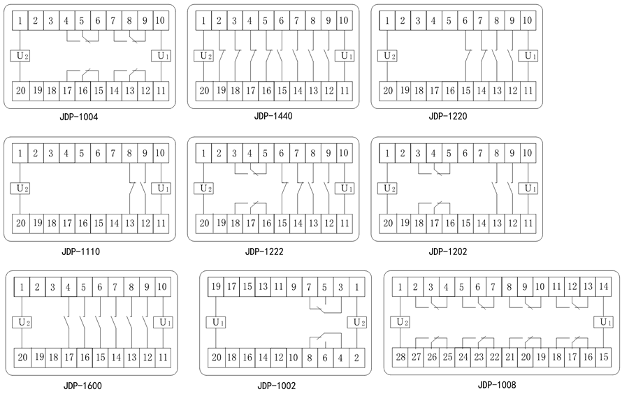 JDP-1220內(nèi)部接線圖