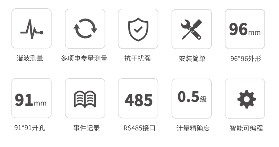 電網(wǎng)質(zhì)量分析儀特點